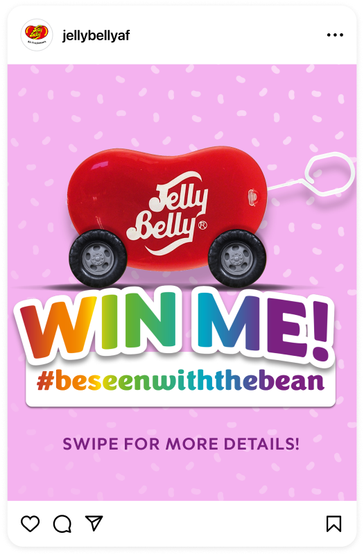 Jelly Belly Win Me Competition Air Freshener