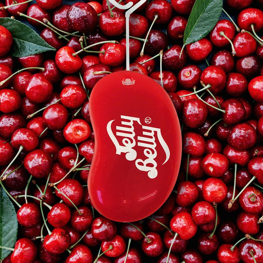 Jelly Belly Very Cherry Post.
