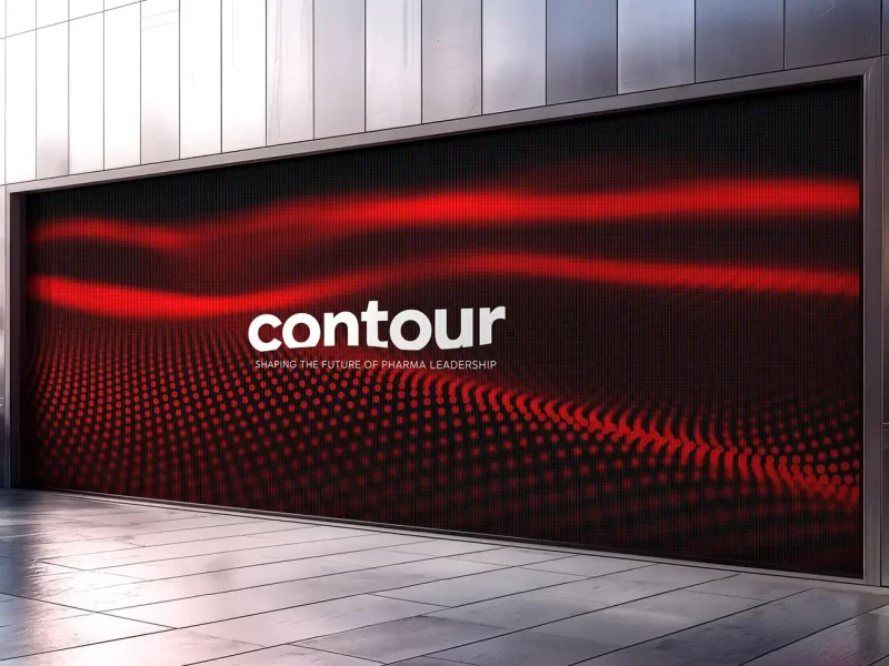 Contour outdoor screen