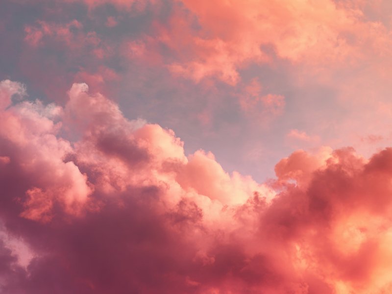 Clouds at sunset