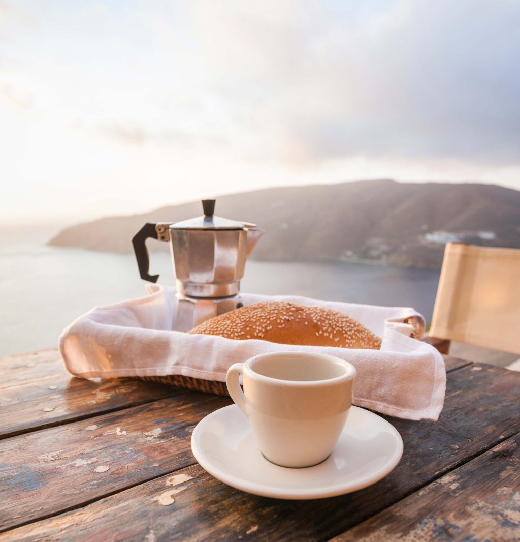 Morning coffee.